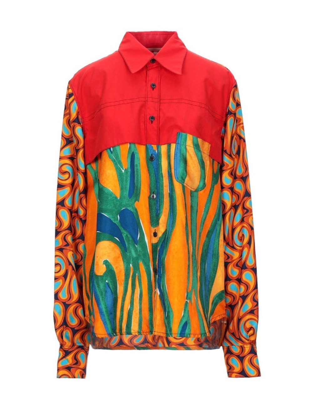 Marni Multicolor Button-Down Shirt